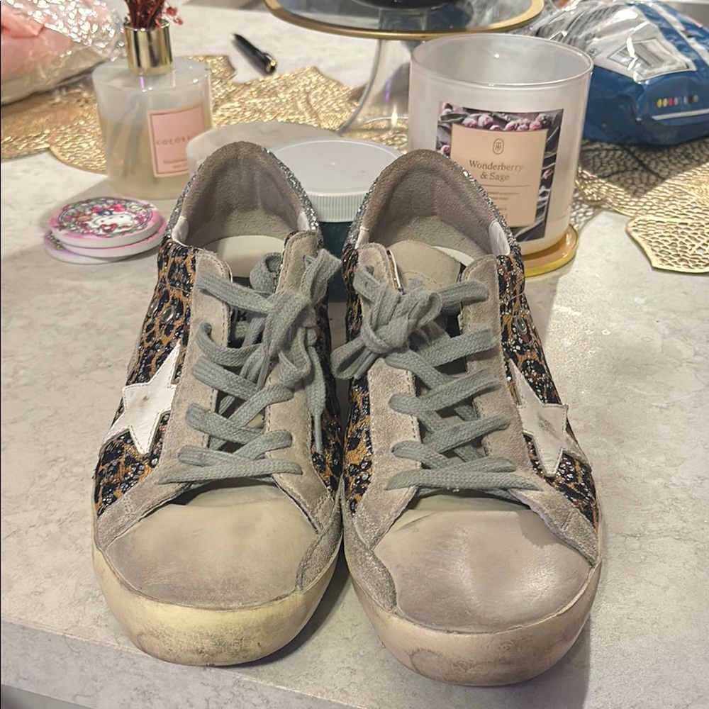 Leopard Print Women's Sneakers